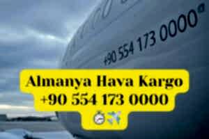 Almanya Uçak Kargo Hava Kargo +90 554 173 0000